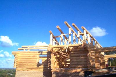 Log Home Construction